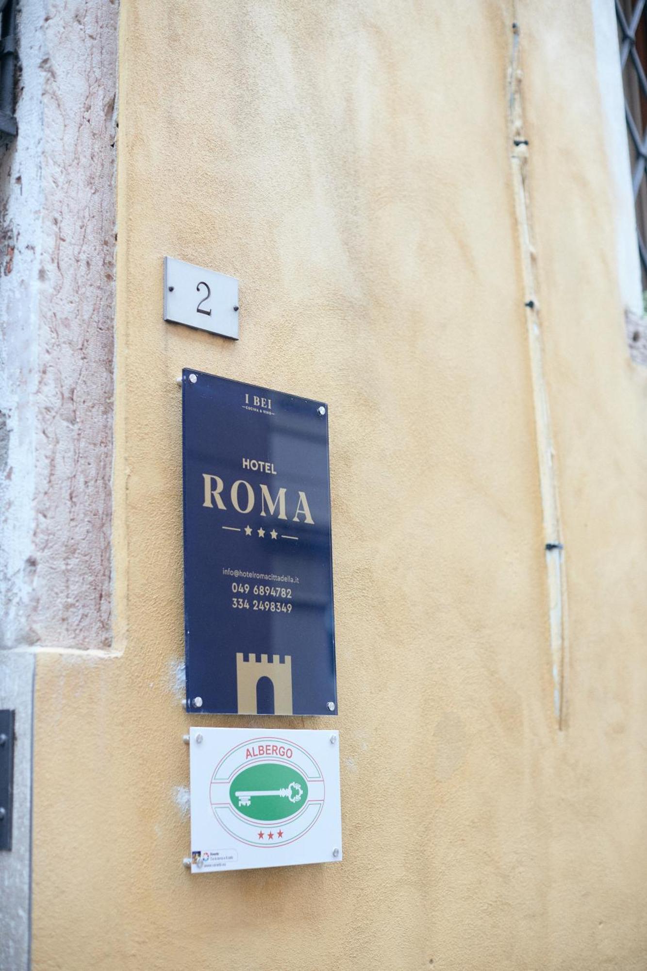 Hotel Roma Cittadella Exterior foto